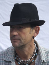 Load image into Gallery viewer, Woolen men's Fedoras hat