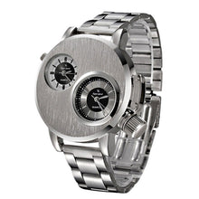 Load image into Gallery viewer, Stainless Steel Date Military Quartz