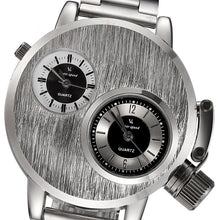 Load image into Gallery viewer, Stainless Steel Date Military Quartz