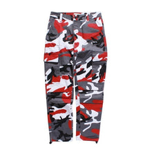Load image into Gallery viewer, Color Camo Cargo Pants