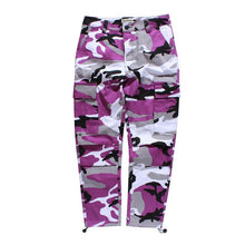Load image into Gallery viewer, Color Camo Cargo Pants