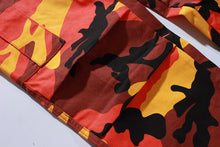 Load image into Gallery viewer, Color Camo Cargo Pants