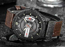 Load image into Gallery viewer, Casual Leather Wrist Military Sports Watch