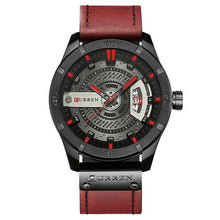 Load image into Gallery viewer, Casual Leather Wrist Military Sports Watch
