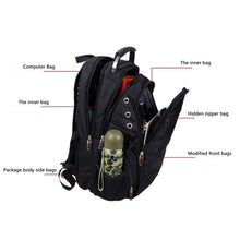 Load image into Gallery viewer, Men's Travel Backpack Man Swiss Bag