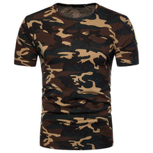Load image into Gallery viewer, Camouflage Slim Fit Camo T-shirt