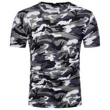 Load image into Gallery viewer, Camouflage Slim Fit Camo T-shirt