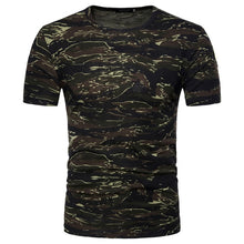 Load image into Gallery viewer, Camouflage Slim Fit Camo T-shirt