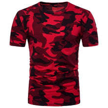 Load image into Gallery viewer, Camouflage Slim Fit Camo T-shirt