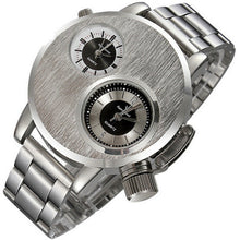 Load image into Gallery viewer, Stainless Steel Date Military Quartz