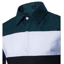 Load image into Gallery viewer, Striped Patchwork Long Sleeve