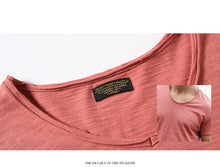 Load image into Gallery viewer, Slim Fit Pure Cotton T-shirt