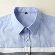 Load image into Gallery viewer, Patchwork Stripe Clothes Male Long Sleeve