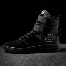 Load image into Gallery viewer, Army boots Lace Up Flat shoes