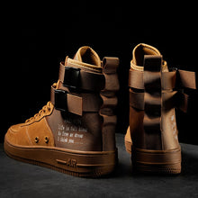 Load image into Gallery viewer, Army boots Lace Up Flat shoes