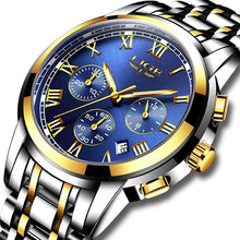 Load image into Gallery viewer, Waterproof Full Steel Quartz Men's Watch
