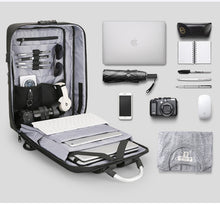 Load image into Gallery viewer, New Anti-thief USB Recharging Men Bag