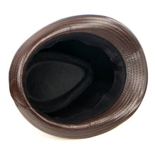 Load image into Gallery viewer, Solid Black sombrero Mujer Vintage Hat