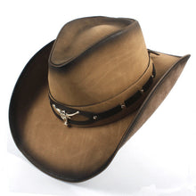 Load image into Gallery viewer, Men Western Cowboy Hat