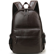 Load image into Gallery viewer, Men Backpack Leather School Bag