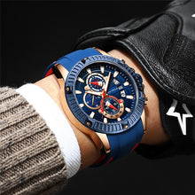 Load image into Gallery viewer, Waterproof Silicone Strap Wrist Watch