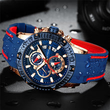 Load image into Gallery viewer, Waterproof Silicone Strap Wrist Watch